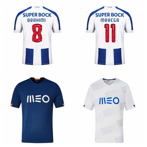 

20 21 soccer jersey 2020 2021 uribe evanilson otávio marcano nakajima marega anderson grujic corona taremi football men and kids shirt, Black;yellow