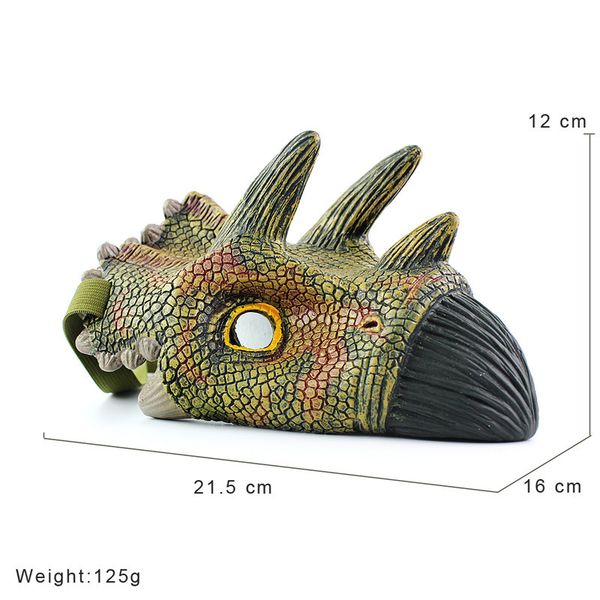 

trick toy dinosaur cosplay costumes dinosaur mask toys tyrannosaurus rex tricera selling educational toys gift of the baby