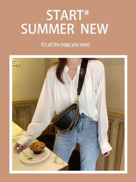 

hbp crossbody bag saddle bag handbags purses new designers bags temperament fashion popular shoulder bag plaid chain
