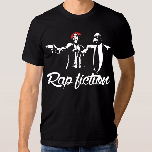 

шакура и biggie rap fiction футболка new cotton tee s 3xl printed футболки с коротким рукавом hipster tee hipster спорт толстовка с капюшоно