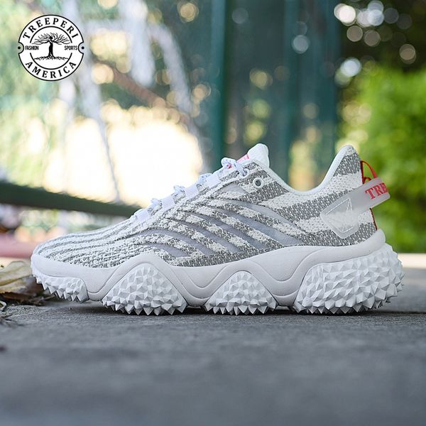 

2021 treeperi durian chunky v1 v2 running shoes grey zebra sneakers trainer us 8 eur 41.5 for men