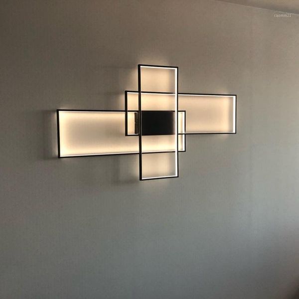 

neo gleam modern led wall lights for bedroom living room corridor wall mounted 90-260v led sconce lamp fixtures1