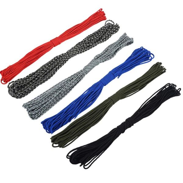 

2mm dia 1 core paracord rope parachute cord single strand survival kits outdoor hiking rope durable escape lanyard