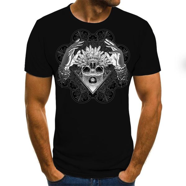

3d 3d print shirts horror hippie hippie men clothing