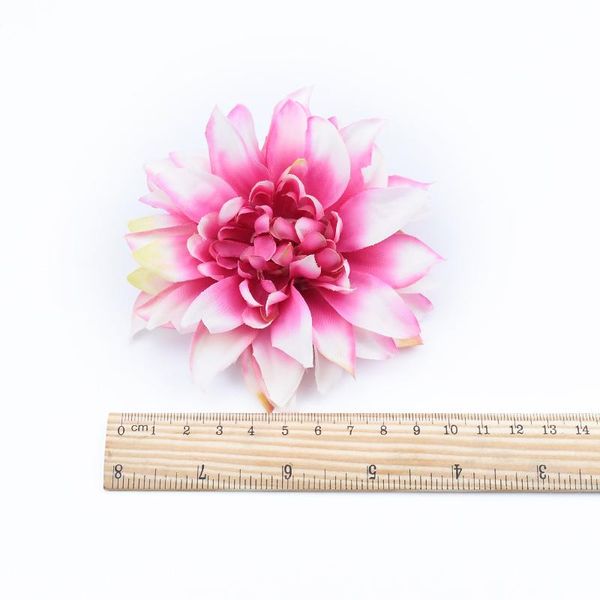 

artificial flowers 10cm decorative flowers wreaths fake plants stamen a cap silk gerbera ornamental flowerpot wedding home decor wmtkml