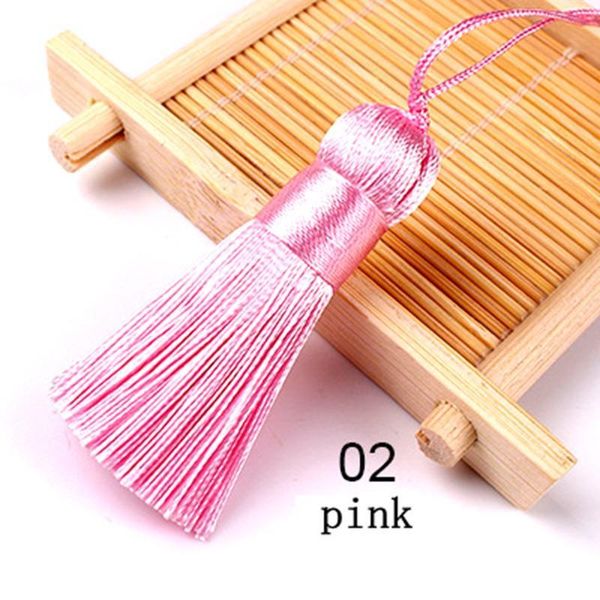 

12pcs lot small short fat tassel silk fringe sewing bangs flower tassel trim decorative for curtains home decoration accessories h jllkud
