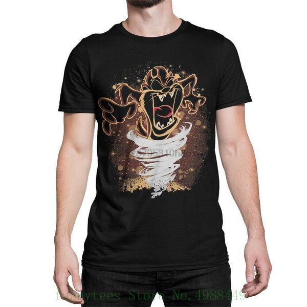 

тасманский дьявол таз футболка мультфильм looney tunes tee мужчины все размеры футболки мужской hipster топы спортивные толстовки с капюшоно