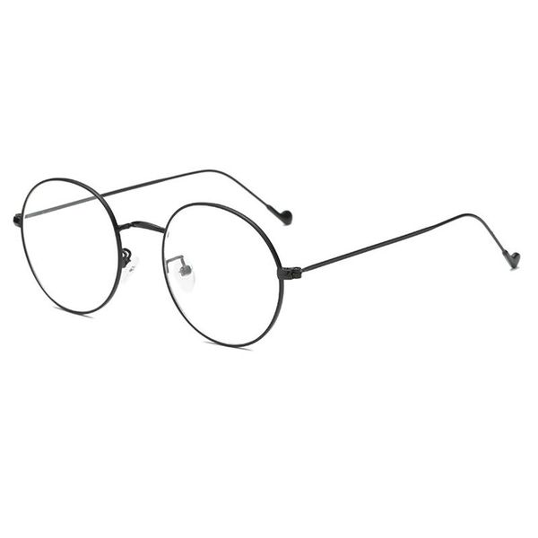 

new arrived myopia optical glasses vintage round frame glasses with diopters 1.56 aspherical radiation protection lens h5, White;black
