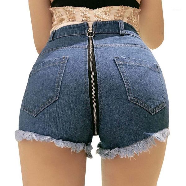 

denim shorts women high waisted shorts summer micro mini jeans casual vintage booty zipper female mujer1, White;black