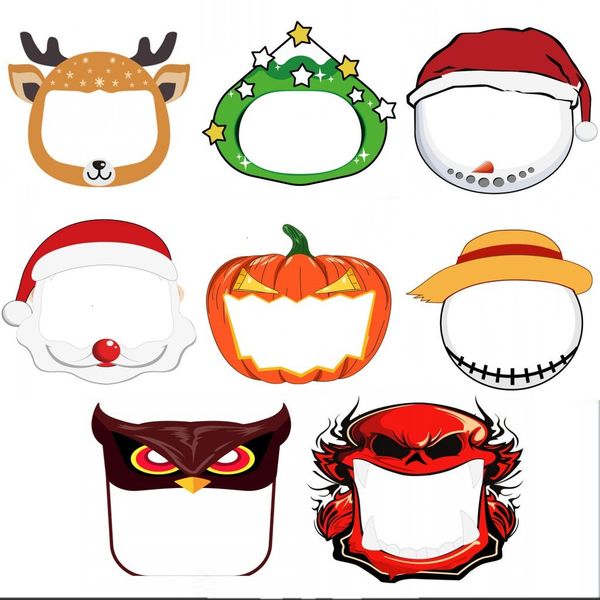 

full anti-fog isolation face children cartoon shield protective mask transparent pet protection splash droplets head cover kihfo