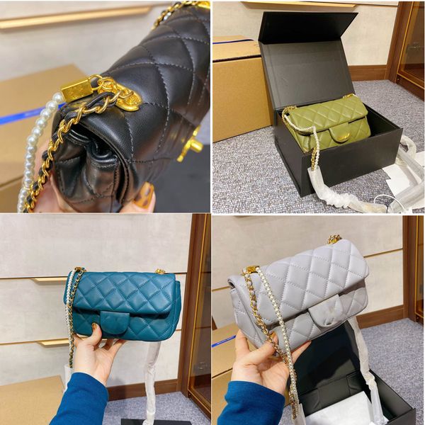 

pearl chain wallet woman bags fashion women shoulder bags chain bags