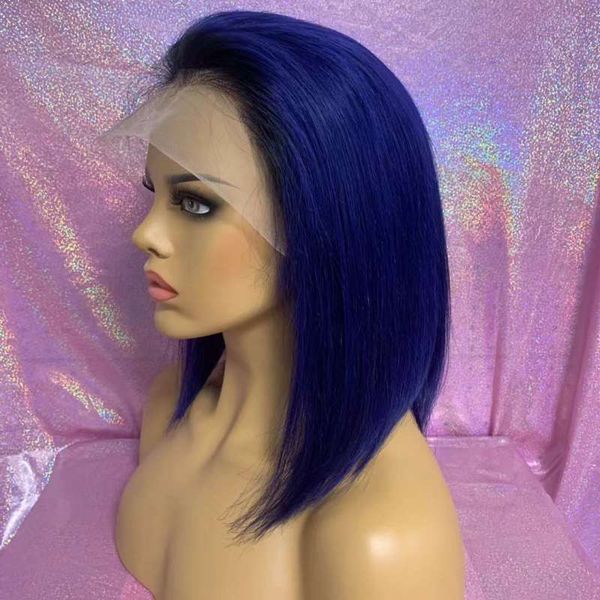 

costume accessories 12inch 180%density short bob straight synthetic lace front wig glueless 13x4 lace wigs for women with baby hair daily we, Silver
