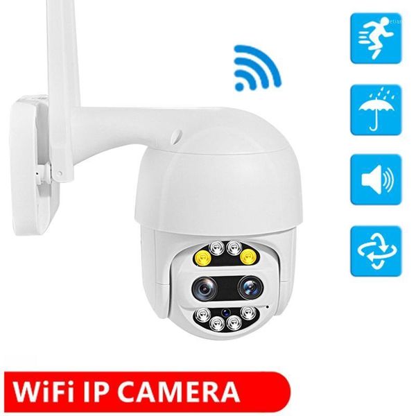 

1080p speed dome wireless wifi camera 2mp outdoor 4x digital zoom ptz ip camera audio network cctv surveillance onvif hikvision1