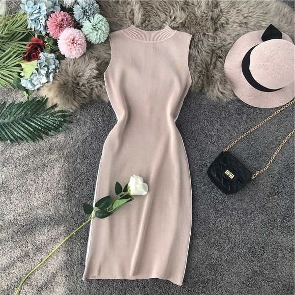 

with zipper panels women 2021 summer bodycon stretch robe femme high waist mini dress 29qm, Black;gray