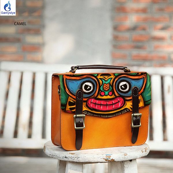 

окрашенные китай благоприятный животных натуральная кожа женская сумка handmake покрашены сумка женщин из натуральной кожи сумки британский