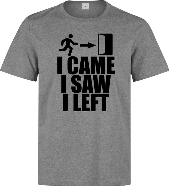 

new summer men fashion i came i saw i left funny black exit graphic men's t shirt grey tee shirt sport hooded sweatshirt hoodie
