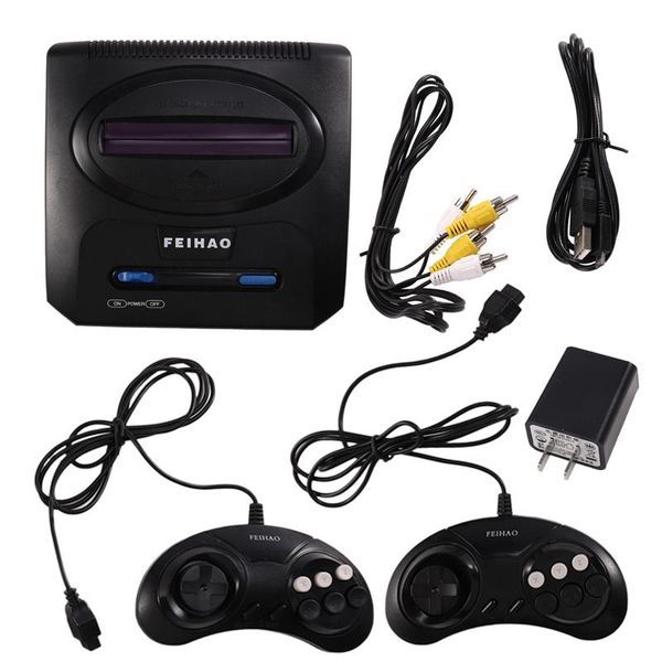 

classic retro game player with two gamepads suit for pal/ntsc system