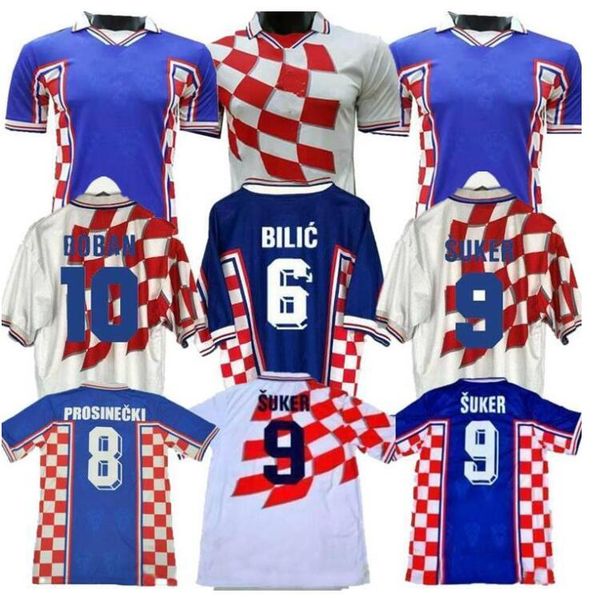 

1998 retro suker edition soccer jersey 1998 world cup soccer shirt soccer shirt short sleeved football uniforms sale, Black;yellow