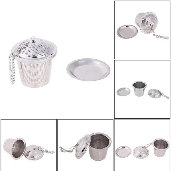 

stainless steel mesh tea mesh tea infuser reusable strainer loose tea leaf spice stainless steel filter jlllda