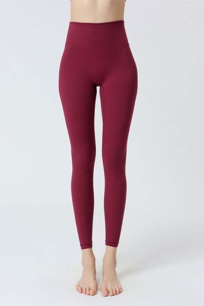 

sports clothing women yoga pants women running nude high waist was thin, no trace, high elasticity tight-fitting barbie sport dress woman