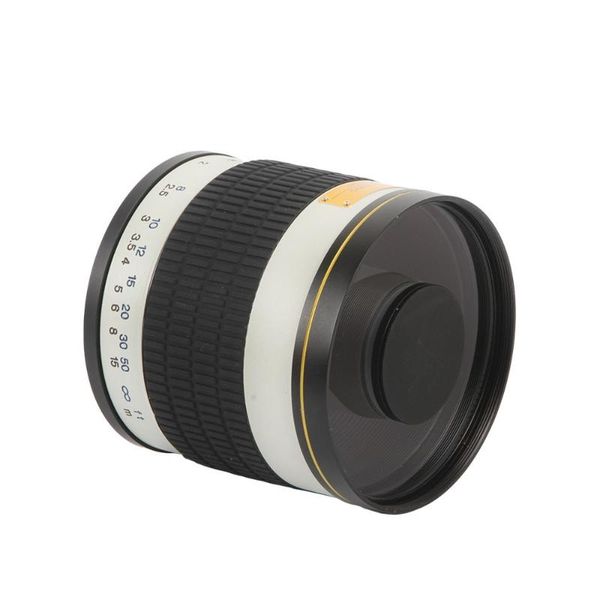 

other cctv cameras 500mm f/6.3 camera telepo manual mirror lens + t2 mount adapter ring for canon nikon pentax olympus sony a6300 a7rii gh5