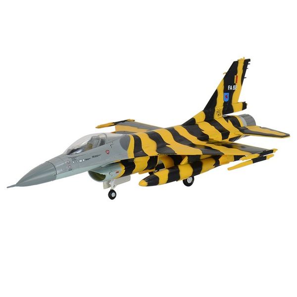 

pre-built 1:72 f-16a fighting falcon aircraft hobby collectible finished plastic airplane model