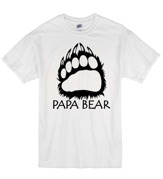

2019 new men t-shirt papa bear dad father's day gift christmas daddy t-shirt t shirt gift sport hooded sweatshirt hoodie