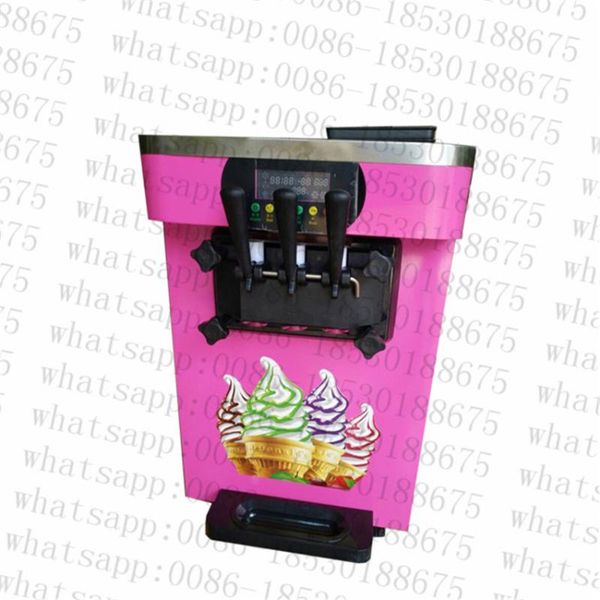 

110v/220v 1600w table type air cooling ice cream machine