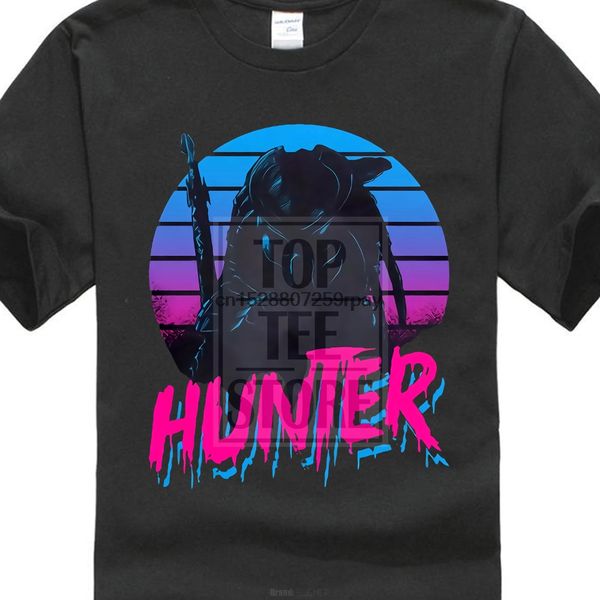 

hunter t shirt predator film movie scfi schwarzenegger cult 80 s sport hooded sweatshirt hoodie