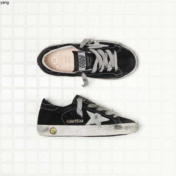 

autumn winter new black cashmere old dirty parents and children's casual board shoes