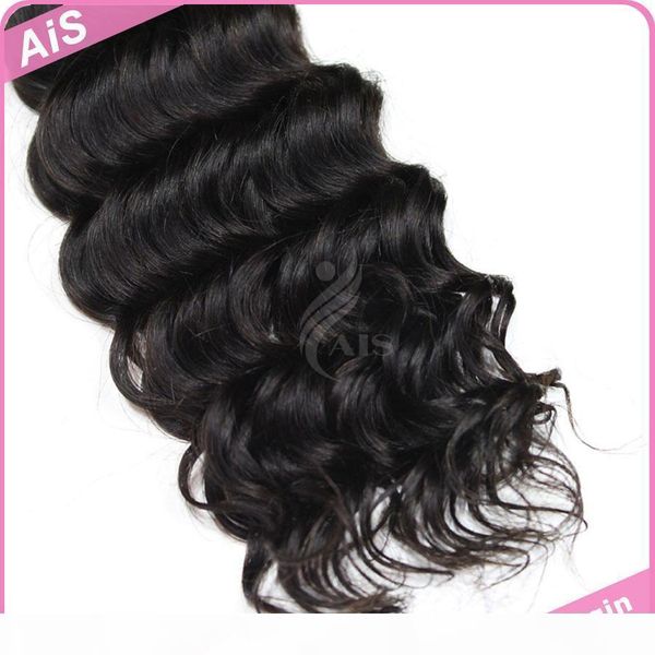 

price grade 7a 12-28inches deep wave hair weaves 3bundles lot full head brazilian wavy hair natural 1b human hair, Black