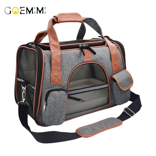 

cat carriers,crates & houses pet carrier for dogs breathable travel transport carrying bag sling backpack chihuahua small animals handbags p