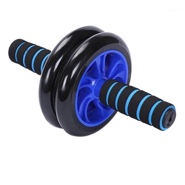 

training equipment muscle double-wheeled updated abdominal wheel roller gym fitness equipment1