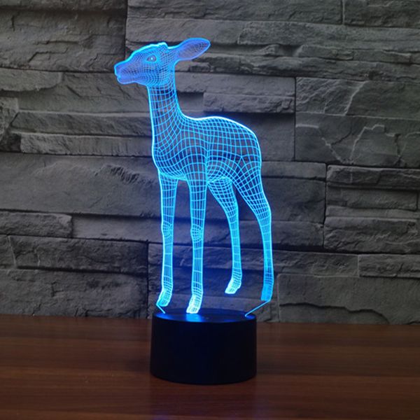

2021 new lamparas led de escritorio deer night light for bedroom jvm6