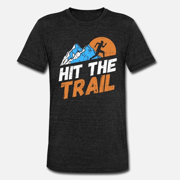 

hit the trail trail running mountain gift idea designers graphic t shirt funky breathable plus size tracksuit hoodie sweatshirt