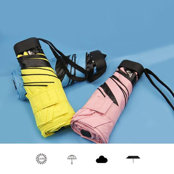 

fashion portable mens umbrella mini capsule pocket uv protection rain folding women compact small capsule umbrellas sale bbyzfm bwkf