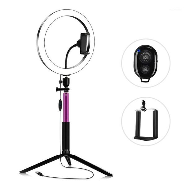 

14.5-26cm 3200k-5600k ring video light kit lamp 3 light modes equipped for live streaming making-up video recording pgraphy1