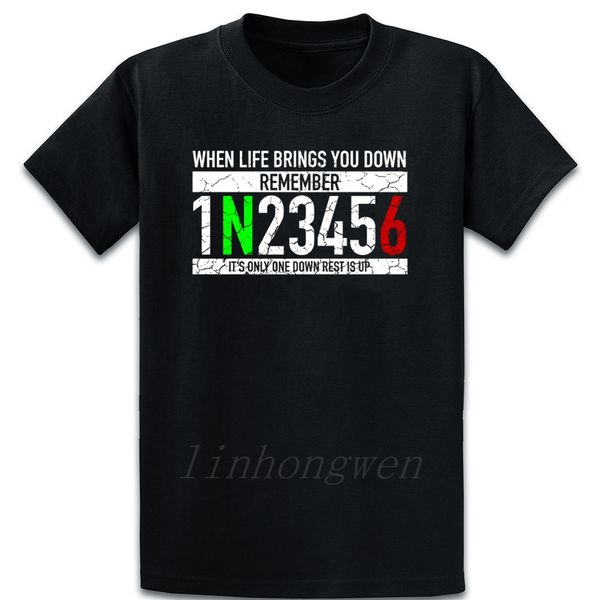 

when life brings you down 1n23456 motorbike design basic fitness streetwear spring standard round neck sport sweatshirt hoodie t shirt