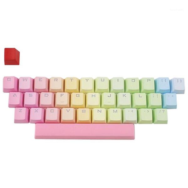 

double sbacklit keycaps rgb pbt 35 keys 1.44mm for cherry mechanical keyboard1
