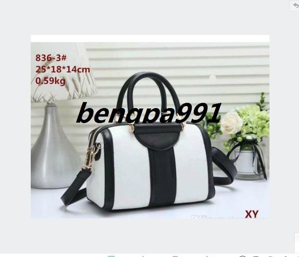 

5famous fashion brand ladies handbags shoulder bags messenger bags shopping bags premium waist purses, Black;red
