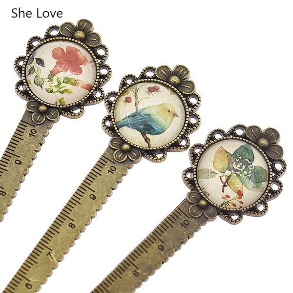

chzimade 1pcs/lot 10cm vintage flower bird sewing ruler mini quilting patchwork ruler tools set, Black