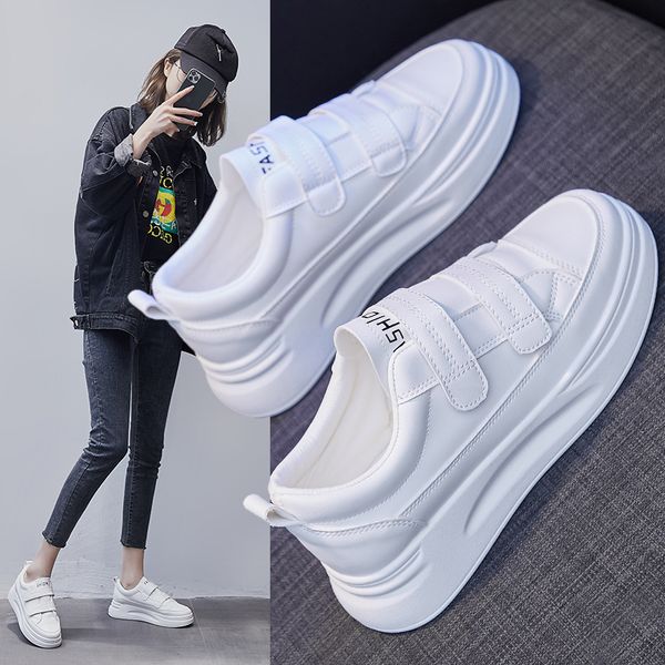 

spring new fashion womens sports shoes flat comfortable non-slip casual shoes small white shoes size 36-40
