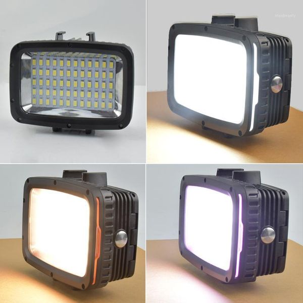 

ultra bright 50m waterproof underwater led highpower flash light for slr cameras fill lamp diving video lights mount1