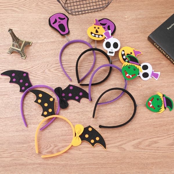 

hqjyw голова производительности bandpumpkin волос группа дети группа маскарад партии headbuckle поставка тыква ведьма скелет волосы хэллоуин