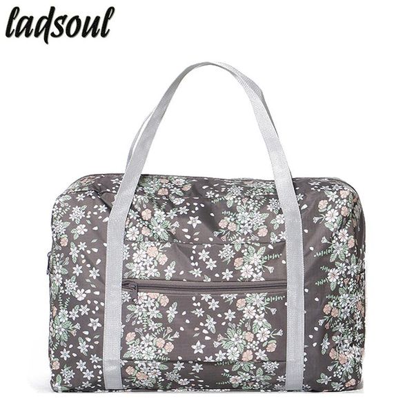

cosmetic bags & cases ladsoul original waterproof nylon traveling famous folding portable large capacity storage bag a1351/g