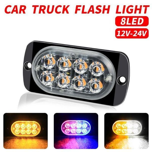 

car truck pickup side light 8led ultra-thin side light strobe dv12v-24v1