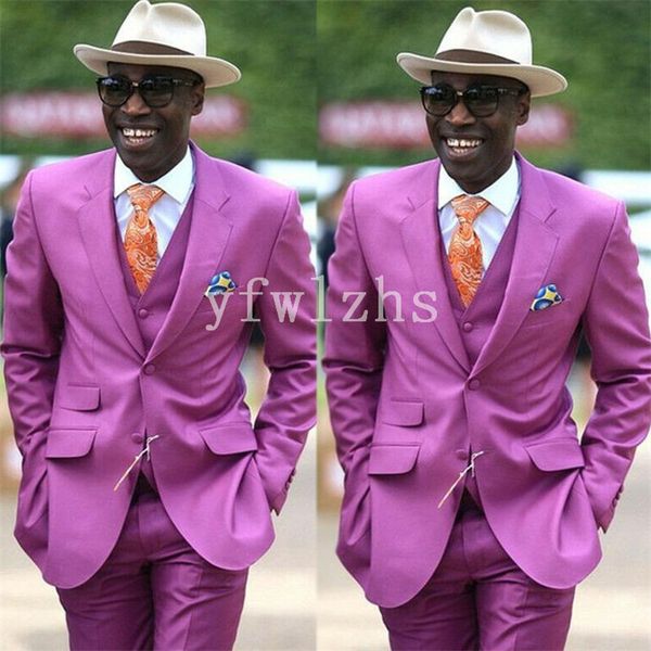 

classic two buttons handsome groomsmen notch lapel groom tuxedos men suits wedding/prom man blazer ( jacket+pants+vest+tie) w676, Black;gray