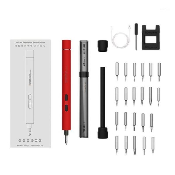 

1 set mini electric screwdriver drill portable cordless power screw driver kit 23ga1