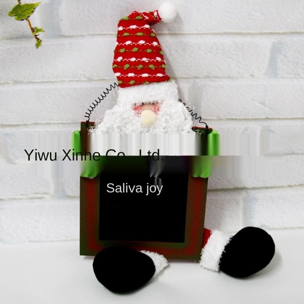 

9fh9n santa claus blackboard articles decorative items door items hanging santa claus blackboard door hanging decorative articles enilk