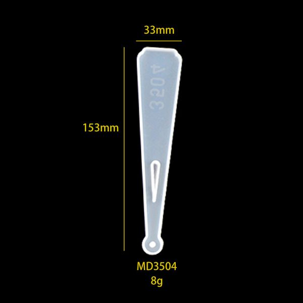 

diy bookmark mould crystal glue dropping mould silicone resin feather rectangular suit bookmark mould craft tools 9033 253 g2